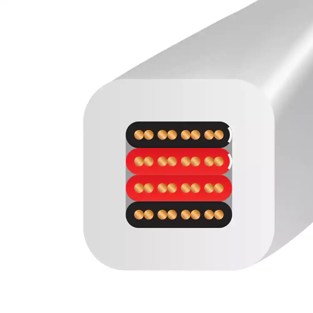 SOS8_Cross Zvočniški kabli Wireworld Solstice 8 - Zvočniški kabli Wireworld Solstice 8 (stereo par)