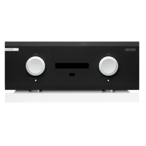 Zgornji pogled na M8xi z jasno vidnimi hladilnimi rebri in simetrično zasnovo